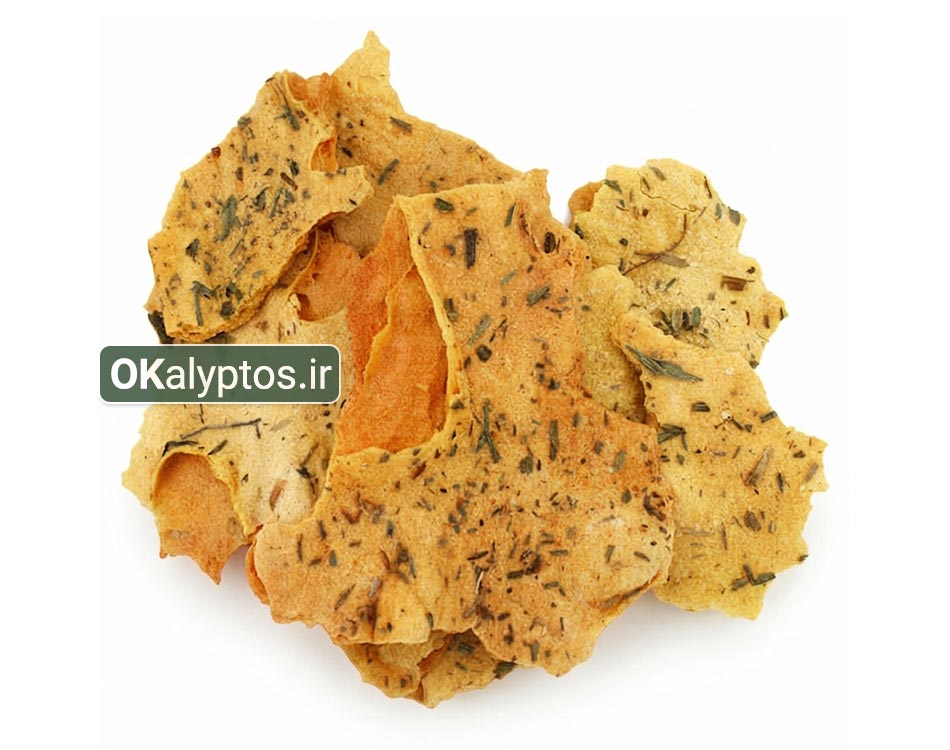 نان خشک تنوری یزدی با سبزیجات معطر 1 کیلوگرم